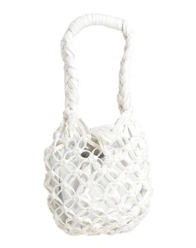 Comme Des Garçons Woman Handbag White Size - Polyurethane