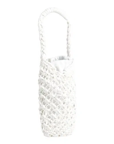 Comme Des Garçons Woman Handbag White Size - Polyurethane