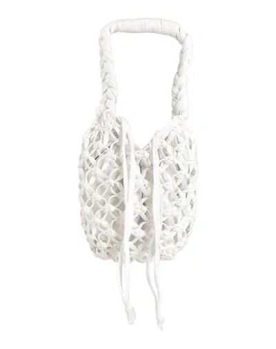 Comme Des Garçons Woman Handbag White Size - Polyurethane