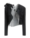 Comme Des Garçons Deconstructed Jacket In Black