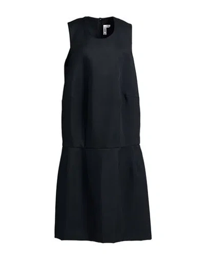 Comme Des Garçons Woman Midi Dress Black Size M Polyester