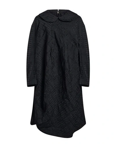 Comme Des Garçons Woman Midi Dress Black Size S Polyester