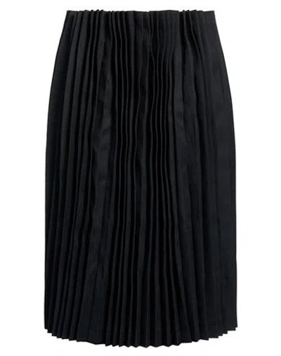 Comme Des Garçons Woman Midi Skirt Black Size S Polyester