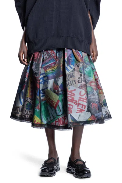 Comme Des Garçons Woman Multicolor Skirts