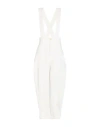 Comme Des Garçons Woman Overalls White Size L Polyester In White