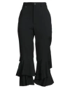 Comme Des Garçons Woman Pants Black Size M Wool In Black