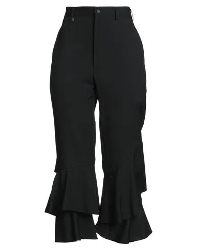 Comme Des Garçons Woman Pants Black Size M Wool