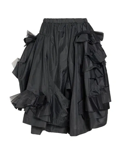 Comme Des Garçons Woman Pants Black Size S Polyester