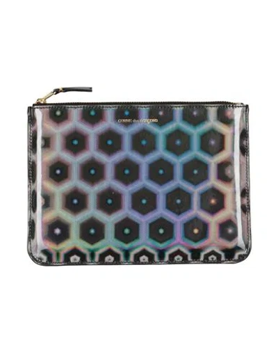 Comme Des Garçons Woman Pouch Lead Size - Polyurethane, Polyester In Grey