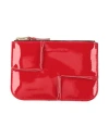 Comme Des Garçons Woman Pouch Red Size - Cow Leather In Red