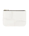 Comme Des Garçons Woman Pouch White Size - Cow Leather In White