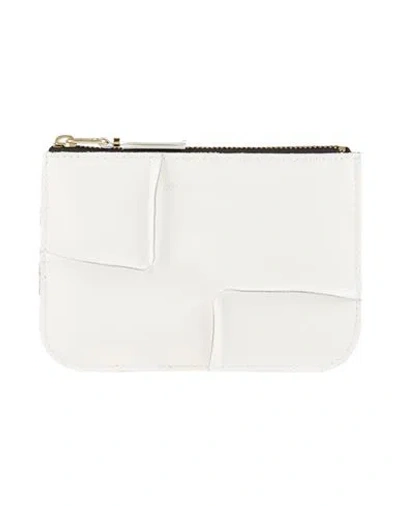 Comme Des Garçons Woman Pouch White Size - Cow Leather