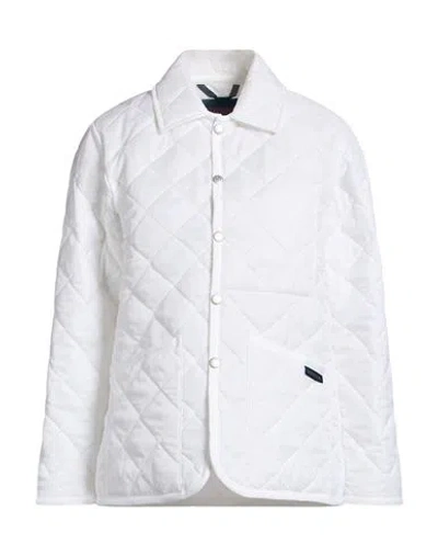 Comme Des Garçons Woman Puffer White Size L Polyester