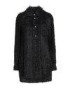 Comme Des Garçons Textured Long-sleeve Shirt In Black
