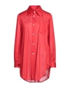 Comme Des Garçons Woman Shirt Red Size Xs Polyester In Red