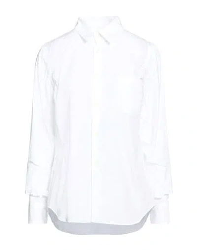 Comme Des Garçons Woman Shirt White Size L Cotton