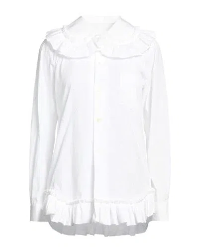 Comme Des Garçons Woman Shirt White Size M Cotton