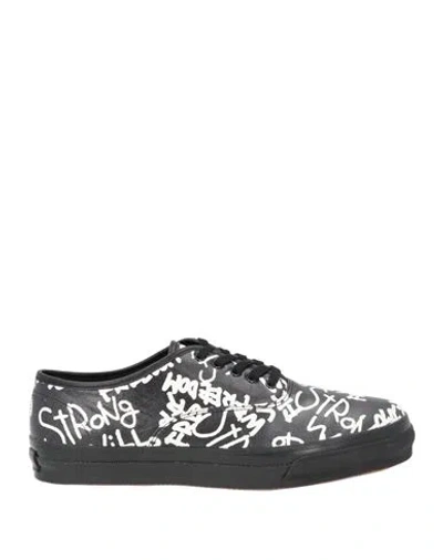 Comme Des Garçons Woman Sneakers Black Size 6 Leather