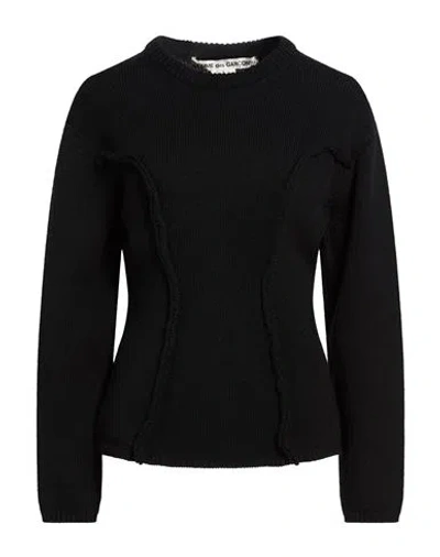 Comme Des Garçons Woman Sweater Black Size M Wool