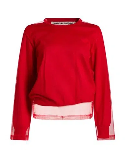 Comme Des Garçons Woman Sweater Red Size M Wool