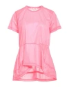 Comme Des Garçons Woman T-shirt Fuchsia Size S Polyester In Pink