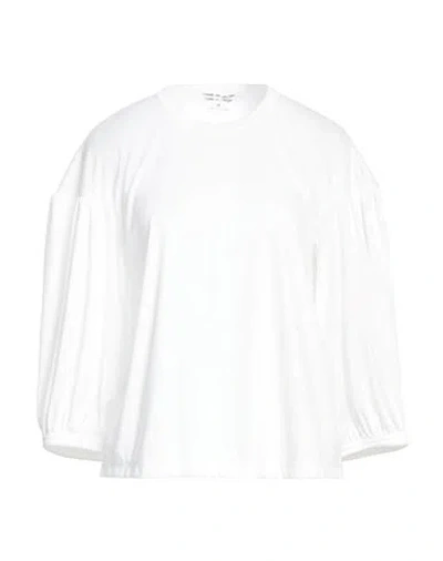 Comme Des Garçons Woman T-shirt White Size M Polyester
