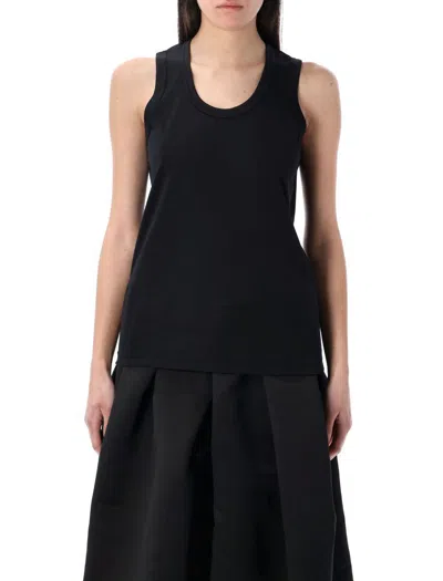 Comme Des Garçons Woman Tank Top In Black