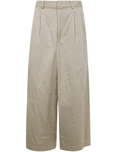 Comme Des Garçons Woman Trousers In Neutral