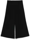 Comme Des Garçons Pleated Trousers In Black