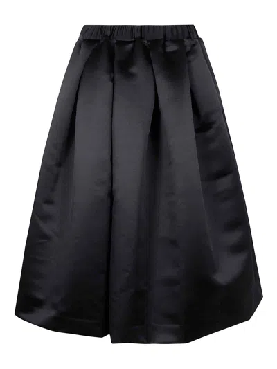 Comme Des Garçons Woman Trousers In Black
