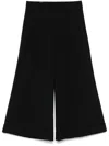 Comme Des Garçons Pleated Trousers In Black