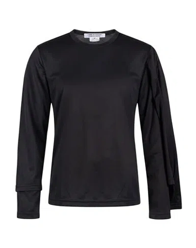 Comme Des Garçons Woman T-shirt Black Size M Polyester