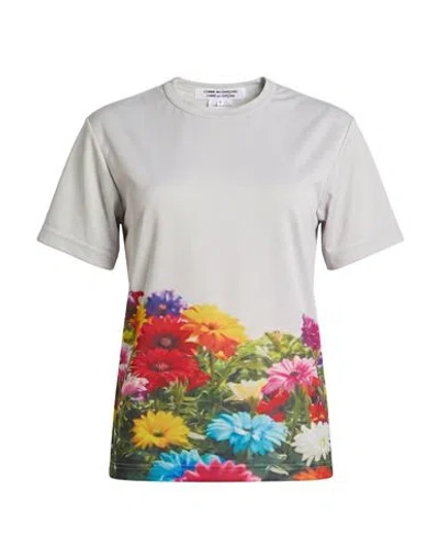 COMME DES GARÇONS COMME DES GARÇONS WOMAN T-SHIRT LIGHT GREY SIZE S POLYESTER