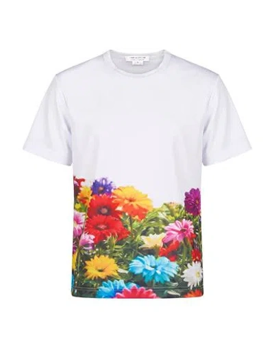 COMME DES GARÇONS COMME DES GARÇONS WOMAN T-SHIRT WHITE SIZE S POLYESTER
