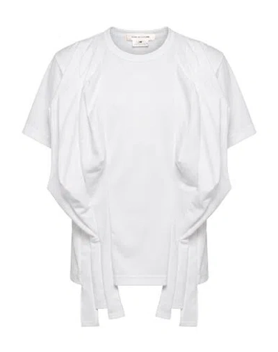 Comme Des Garçons Woman T-shirt White Size Xs Polyester
