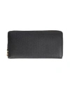 Comme Des Garçons Woman Wallet Black Size - Cow Leather