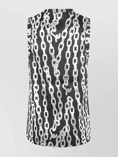 COMME DES GARÇONS WOMEN'S CHAIN PRINT TANK TOP