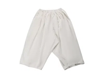 Pre-owned Comme Des Garçons Women's Comme Des Garcons Wideegged Pants In Cafe Tan