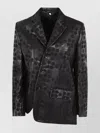 Comme Des Garçons Ladie`0s Jacket In Black