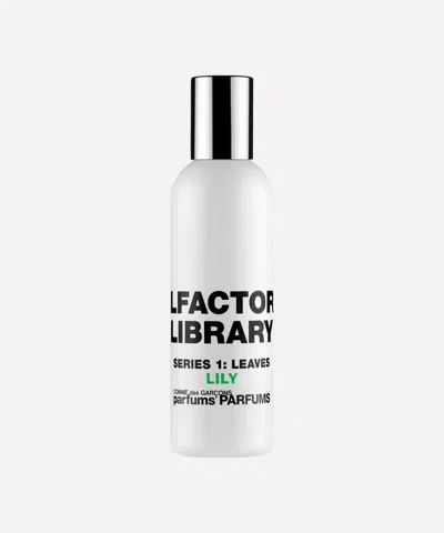 Comme Des Garçons Olfactory Library Lily Eau De Toilette 50ml In White
