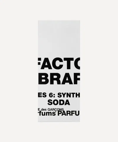 Comme Des Garçons Olfactory Library Soda Eau De Toilette 50ml In White