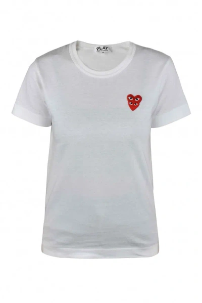 Comme Des Garçons Women T-shirt In White