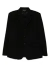 Comme Des Garçons Wool Blazer In 黑色