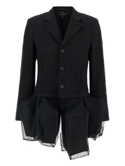 COMME DES GARÇONS WOOL BLAZER