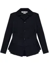 Comme Des Garçons Long Sleeve Casual Jacket In Blue