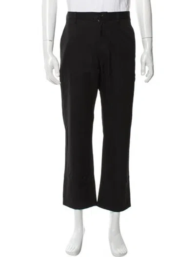 Pre-owned Comme Des Garçons Wool Chinos In Black