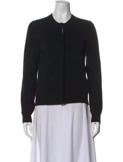 Pre-owned Comme Des Garçons Wool Crew Neck Sweater In Blue