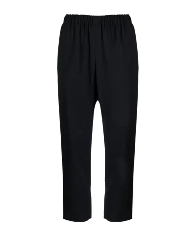 Comme Des Garçons Wool Cropped Trousers