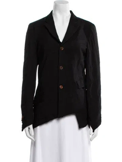 Pre-owned Comme Des Garçons Wool Evening Jacket W/ Tags W/tags In Black