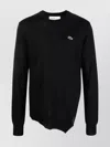 Comme Des Garçons Asymmetric Hem Wool Jumper